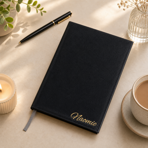 Personalized Engraved PU Leather Notebook