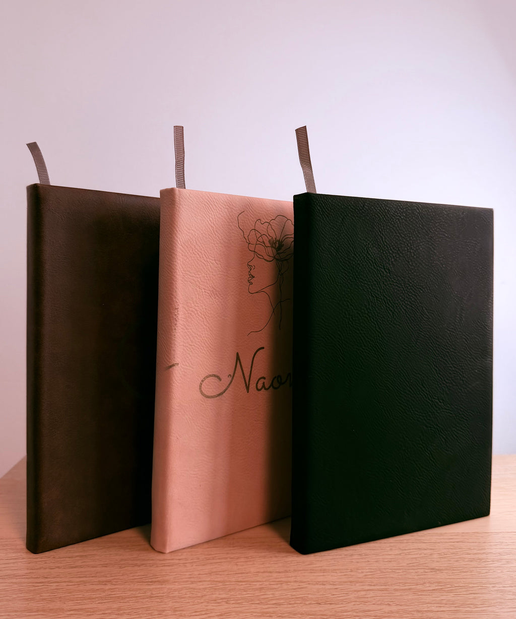 Personalized Engraved PU Leather Notebook
