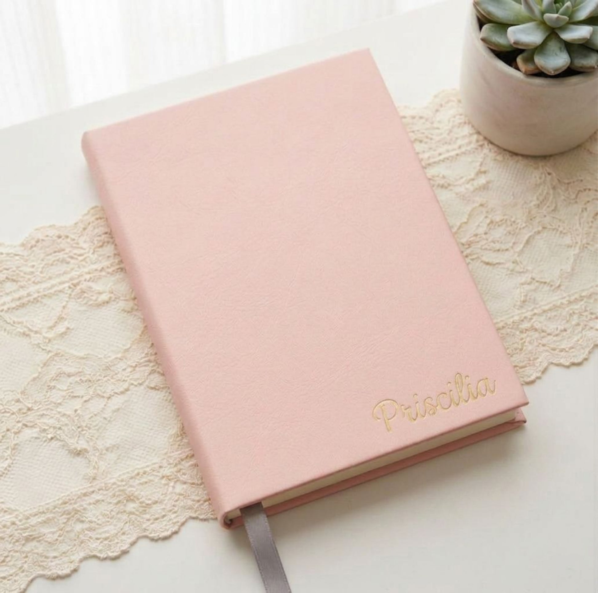 Personalized Engraved PU Leather Notebook