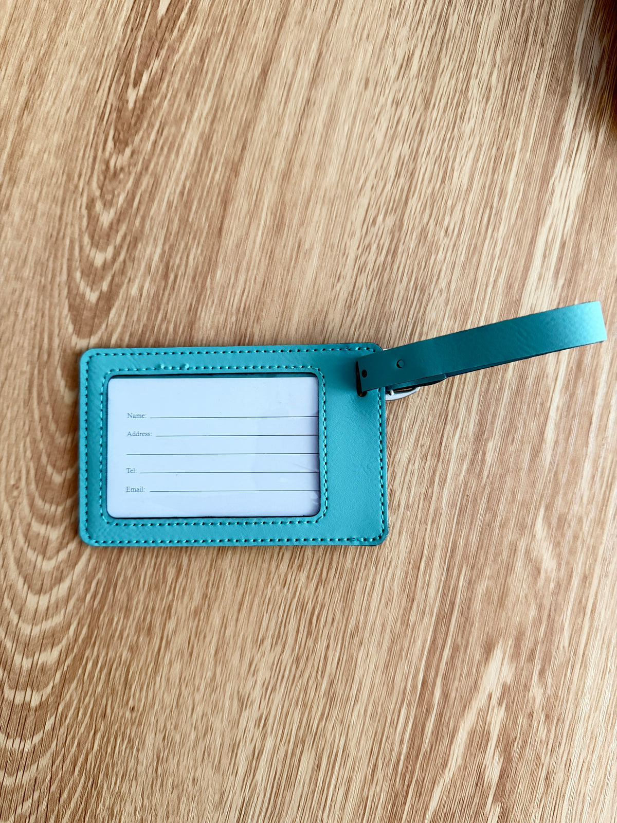 Custom Engraved Passport Holder & Luggage Tag Set
