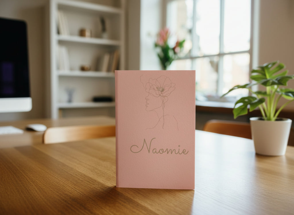 Personalized Engraved PU Leather Notebook