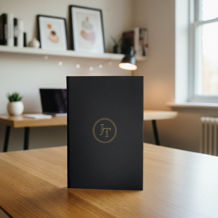 Personalized Engraved PU Leather Notebook