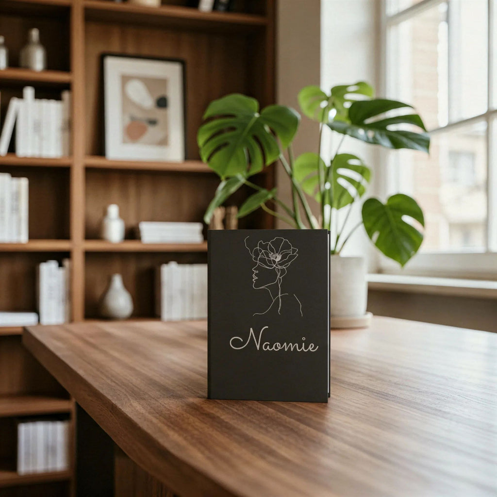 Personalized Engraved PU Leather Notebook