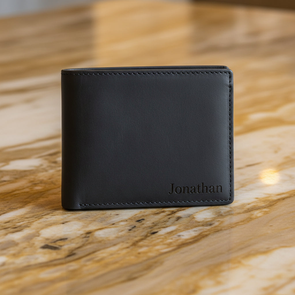 Personalized Engraved RFID Blocking Wallet
