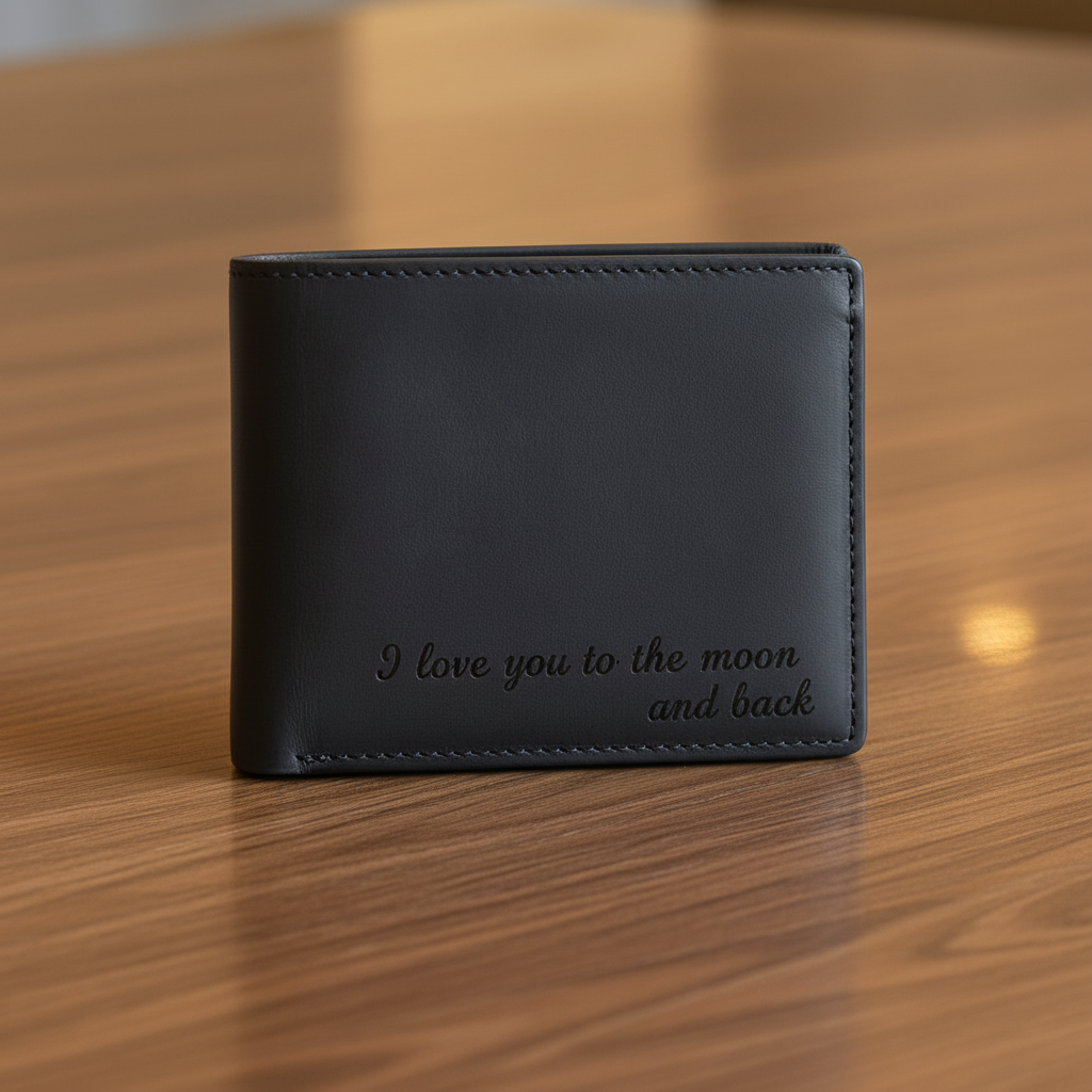 Personalized Engraved RFID Blocking Wallet